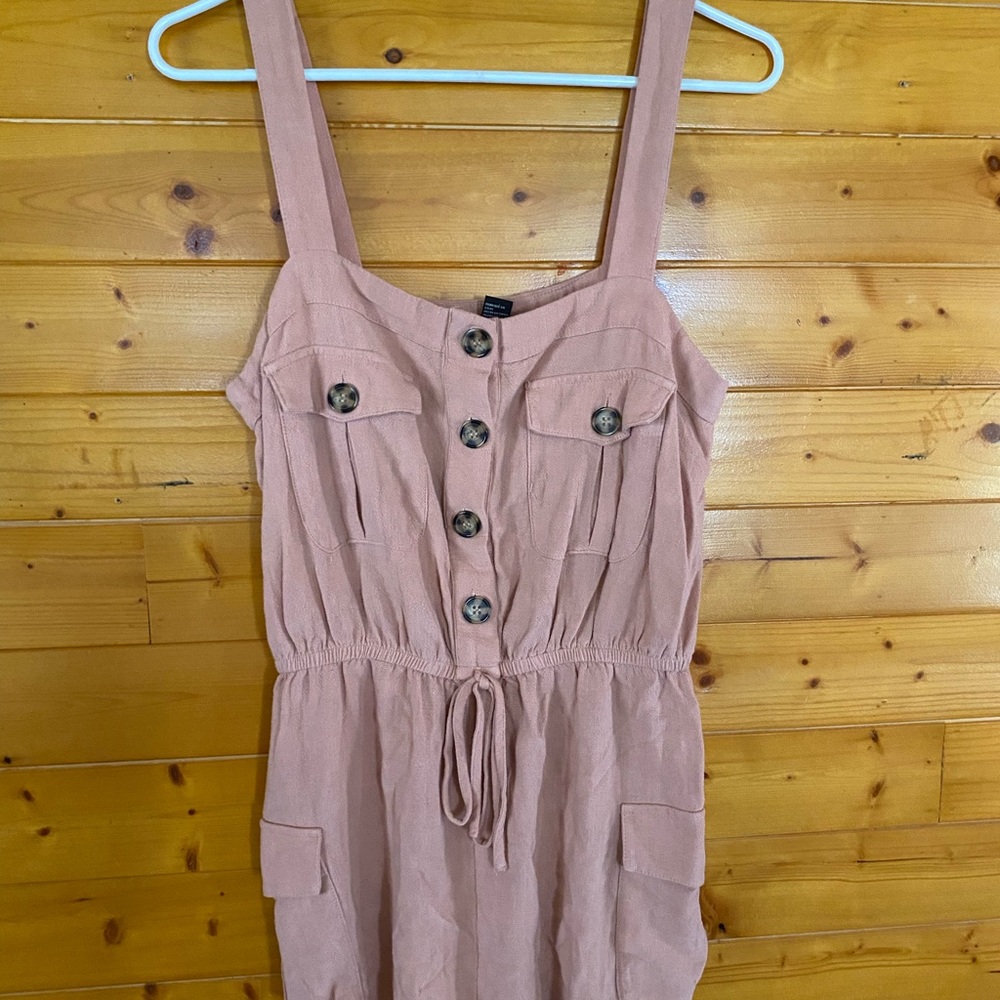 Peach romper